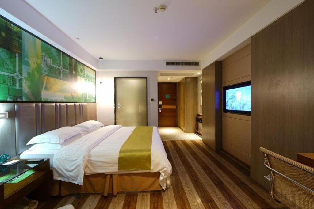 Greentree Inn Fujian Fuzhou Software Park River View Business Hotel Екстер'єр фото
